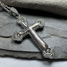 Load image into Gallery viewer, Serenity Celtic Cross Necklace