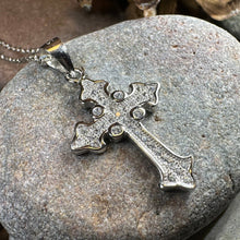 Load image into Gallery viewer, Immaculate Celtic Cross Necklace