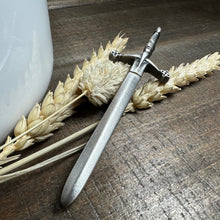 Load image into Gallery viewer, Highland Warrior Claymore Sword Kilt Pin - Handmade in Scotland