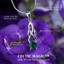 Load image into Gallery viewer, Celtic Magic™ 18K White Gold Pendant