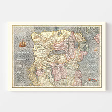 Load image into Gallery viewer, Vintage Map of North Ireland 1623