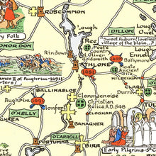 Load image into Gallery viewer, Historical Map of Ireland 1955