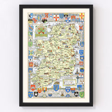 Load image into Gallery viewer, Historical Map of Ireland 1955