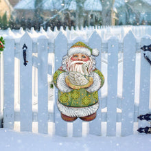 Load image into Gallery viewer, Celtic Santa Irish Christmas Door Decor