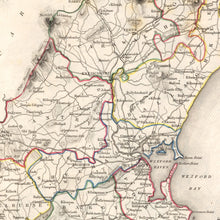 Load image into Gallery viewer, Vintage Map of Wexford County Ireland, 1846