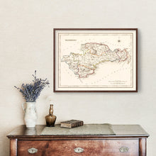 Load image into Gallery viewer, Vintage Map of Waterford County Ireland, 1846