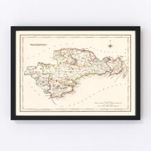 Load image into Gallery viewer, Vintage Map of Waterford County Ireland, 1846