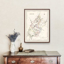 Load image into Gallery viewer, Vintage Map of Longford County Ireland, 1846