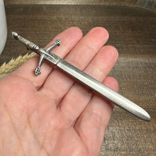 Load image into Gallery viewer, Highland Warrior Claymore Sword Kilt Pin - Handmade in Scotland