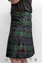 Load image into Gallery viewer, Utility Kilt – Ultimate Business Edition, Black Watch