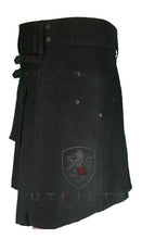 Load image into Gallery viewer, Utility Kilt – GlenTorin, Blackout