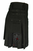 Load image into Gallery viewer, Utility Kilt – GlenTorin, Blackout