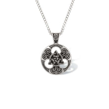 Load image into Gallery viewer, Celtic Knot™ Stainless Steel Men's Cuban Necklace