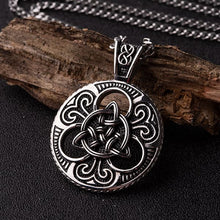 Load image into Gallery viewer, Celtic Knot™ Stainless Steel Men's Cuban Necklace