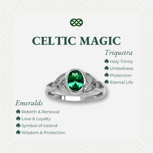 Load image into Gallery viewer, Celtic Magic™ 18K White Gold Ring