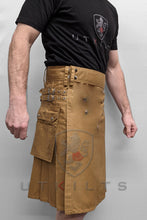 Load image into Gallery viewer, Utility Kilt – GlenTorin, Dark Khaki
