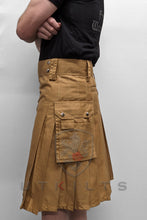 Load image into Gallery viewer, Utility Kilt – GlenTorin, Dark Khaki