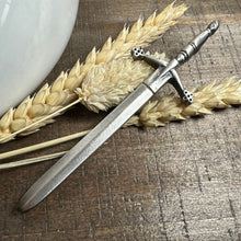 Load image into Gallery viewer, Highland Warrior Claymore Sword Kilt Pin - Handmade in Scotland