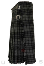 Load image into Gallery viewer, Traditional Kilt - Premium Wool, Gray Watch