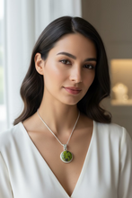 Load image into Gallery viewer, Connemara Marble Irish Round Necklace