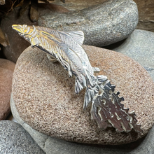 Load image into Gallery viewer, Artisan Irish Salmon of Knowledge Necklace - Made in Ireland