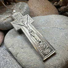 Load image into Gallery viewer, Artisan Irish Penal Crucifix Cross Necklace - Made in Ireland