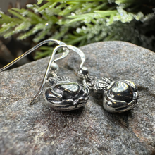Load image into Gallery viewer, Idalia Irish Claddagh Earrings in Sterling Silver