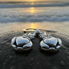 Load image into Gallery viewer, Idalia Irish Claddagh Earrings in Sterling Silver