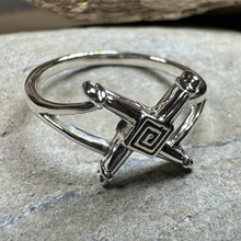 Load image into Gallery viewer, Saint Brigid's Cross Ring