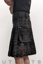 Load image into Gallery viewer, Utility Kilt – GlenLoch, Highlander Gray