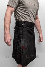 Load image into Gallery viewer, Utility Kilt – GlenLoch, Blackout