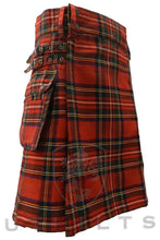 Load image into Gallery viewer, Utility Kilt – GlenLoch, Royal Stewart