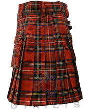 Load image into Gallery viewer, Utility Kilt – GlenLoch, Royal Stewart
