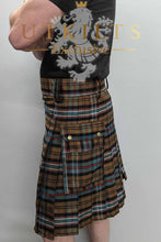 Load image into Gallery viewer, Utility Kilt – GlenLoch, Scottish National Weathered