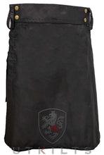Load image into Gallery viewer, Utility Kilt – GlenLoch, Black