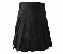 Load image into Gallery viewer, Utility Kilt – GlenLoch, Blackout