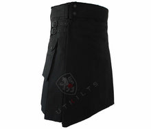Load image into Gallery viewer, Utility Kilt – GlenLoch, Blackout