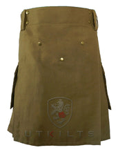 Load image into Gallery viewer, Utility Kilt – Ultimate Ripstop, Dark Khaki