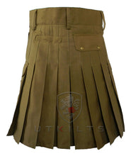 Load image into Gallery viewer, Utility Kilt – Ultimate Ripstop, Dark Khaki