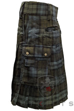 Load image into Gallery viewer, Utility Kilt – Ultimate, Black Watch Weathered