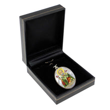 Load image into Gallery viewer, Pearl Saint Patrick Silver Plated Mother of Pearl Necklace Jewelry