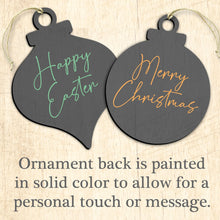 Load image into Gallery viewer, Irish Green Boots Wooden Christmas Ornaments