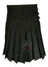 Load image into Gallery viewer, Utility Kilt – GlenTorin, Blackout