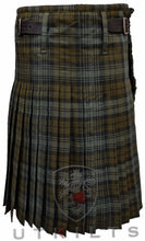 Load image into Gallery viewer, Traditional Kilt – Standard Wool, Black Watch Weathered