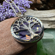 Load image into Gallery viewer, Heathergems Scottish Tree of Life Necklace - Handmade in Scotland