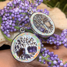 Load image into Gallery viewer, Opal Tree of Life Earrings