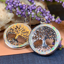 Load image into Gallery viewer, Opal Tree of Life Earrings