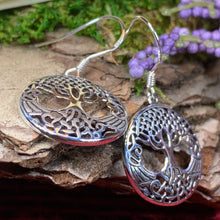 Load image into Gallery viewer, Karstyn Tree of Life Earrings