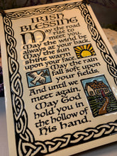 Load image into Gallery viewer, Irish Blessing Wall Art