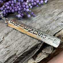 Load image into Gallery viewer, Irish Friendship Ogham Necklace - Made in Ireland